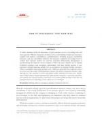 CRM IN INSURANCE: THE NEW WAY by Prakash Chandra Joshi