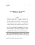 GREEN MARKETING – ATTEMPTS OF SELECTED COMPANIES by Dr. Jeet Singh and Dr. Preeti Yadav 