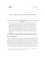 THE DETERMINANTS OF CONSUMER BEHAVIOUR by Sweta Maheshwari