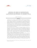 ASSESSING THE IMPACT OF MODERATOR ON TOLERANCE OF AMBIGUITY AND MANAGERIAL EFFECTIVENESS RELATIONSHIP: AN EMPIRICAL STUDY by Shalini Srivastava