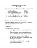 Job Notification / Results