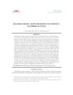 SELF HELP GROUP – BLP IN MICROFINANCE SERVICE: AN EMPIRICAL STUDY by V. Narasimha Rao and N. Subramanyam