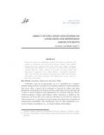 IMPACT OF EDUCATION AND GENDER ON LONELINESS AND DEPRESSION AMONG STUDENTS by Archana and Rajbir Singh