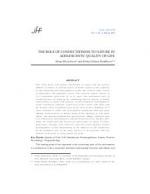 THE ROLE OF CONNECTEDNESS TO NATURE IN ADOLESCENTS’ QUALITY OF LIFE by Alena Slezackova and Jirina Liliana Doubkova