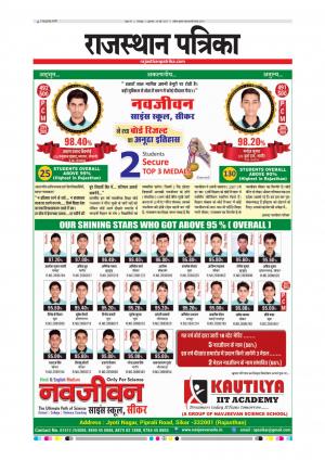 Bharatpur City Rajasthan Patrika