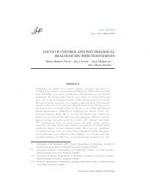 LOCUS OF CONTROL AND PSYCHOLOGICAL HEALTH OF HIV INFECTED PATIENTS by Manoj Kumar Tiwari, Saroj Verma, Jaya Chakrvarty, and Shyam Sundar