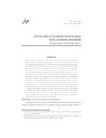 SOCIAL SKILLS TRAINING WITH A CHILD WITH LEARNING DISORDER by Parisha Jijina and Uday K. Sinha