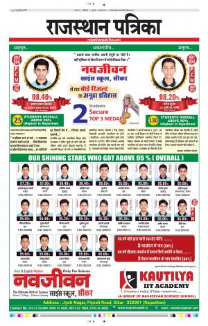 Bikaner Rajasthan Patrika