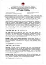 Job Notification / Results