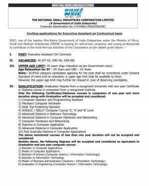 Executive Assistant (On Contract)