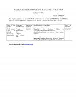 Job Notification / Results