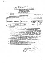 Job Notification / Results