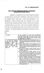 Job Notification / Results