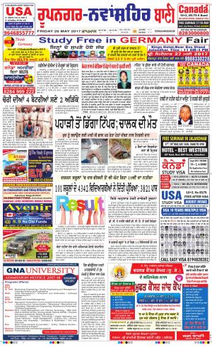  Roopnagar- Shaheed Bhagat Singh Nagar Bani