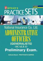 Practice Set National Insurance Co. Ltd Administrative Officers (Generalists) (Scale-1) Preliminary Exam.