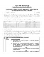 Job Notification / Results