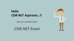 CSIR UGC NET Exam : Complete Guide