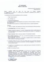 Job Notification / Results