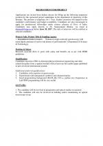 Job Notification / Results