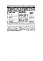 Job Notification / Results