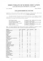 Job Notification / Results