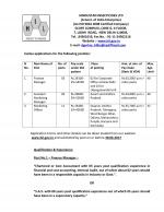 Job Notification / Results