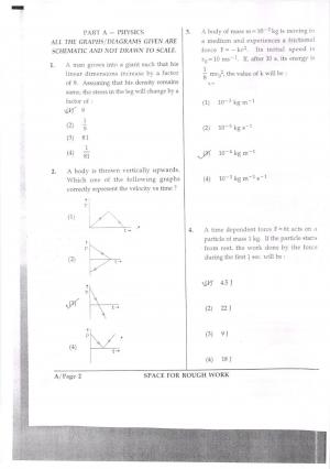 JEE Main 2017 Physics Paper I