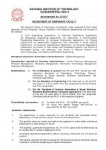 Job Notification / Results