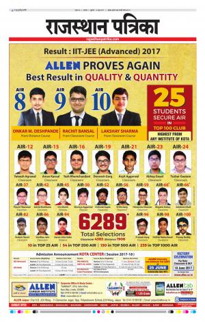 Alwar City Rajasthan Patrika