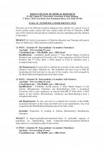 Job Notification / Results