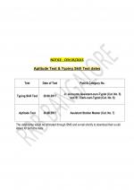 Job Notification / Results