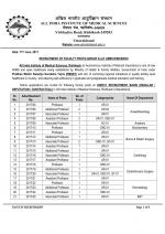 Job Notification / Results