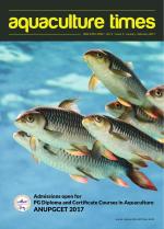 Aquaculture Times - Admissions open for PG Diploma and Certificate Courses in Aquaculture ANUPGCET 2017 - | Vol. 3 | Issue 1 | January - February 2017