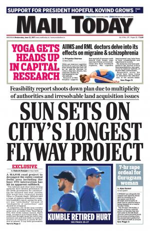 Mail Today issue, June 21, 2017