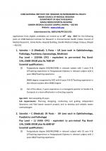 Job Notification / Results