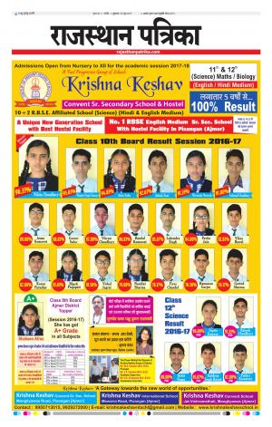 Rajasthan Patrika Nagour DAK