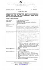 Job Notification / Results