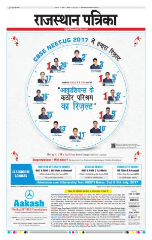 Alwar City Rajasthan Patrika