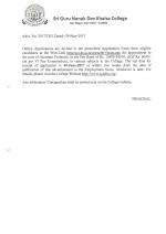 Job Notification / Results