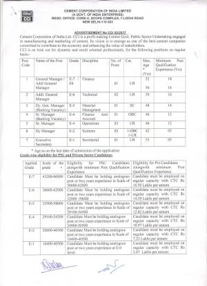 CCIL Recruitment 2017 for 11 General Manager/Addl General Manager and Other Posts
