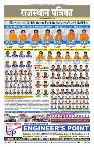Alwar Dak Rajasthan Patrika