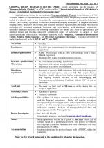 Job Notification / Results