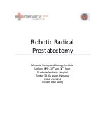 Robotic Radical Prostatectomy