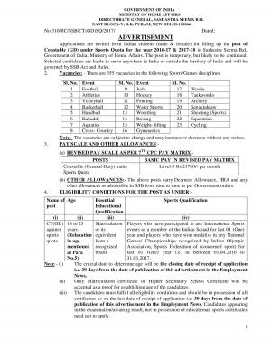 Government of India Ministry of Home Affairs