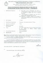 Job Notification / Results