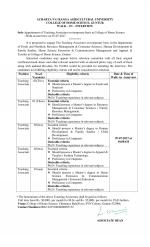 Job Notification / Results