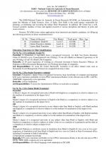 Job Notification / Results