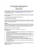 Job Notification / Results