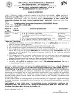 Job Notification / Results