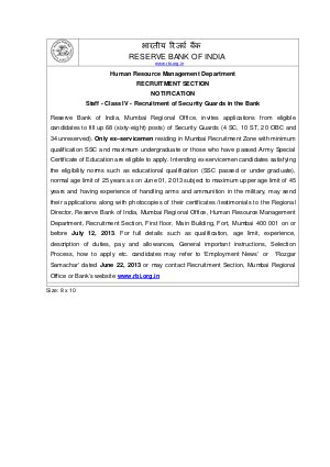 RESERVE BANK OF INDIA